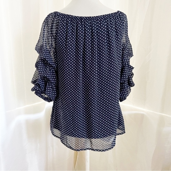 Ruffle sleeves blouse Size Medium - Picture 4 of 12